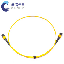 FTTH connector LSZH 12 core mpo connector MPO/MTP fiber optic patchcord